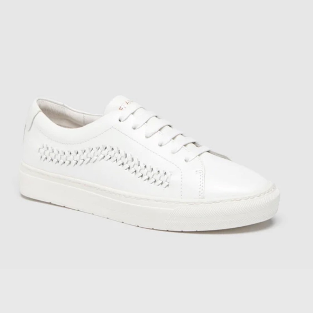 NEW IN BOX FRANKIE4 Australia MIM II White Braided Low Top Sneaker